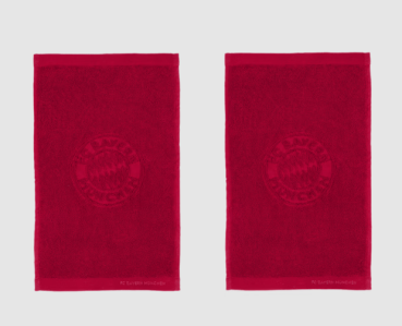 FC Bayern München - Gästehandtuch 2er-Set 50x30 cm